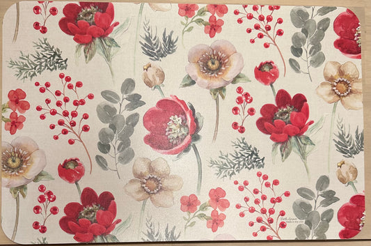 Merry Christmas Santa Sled Placemat