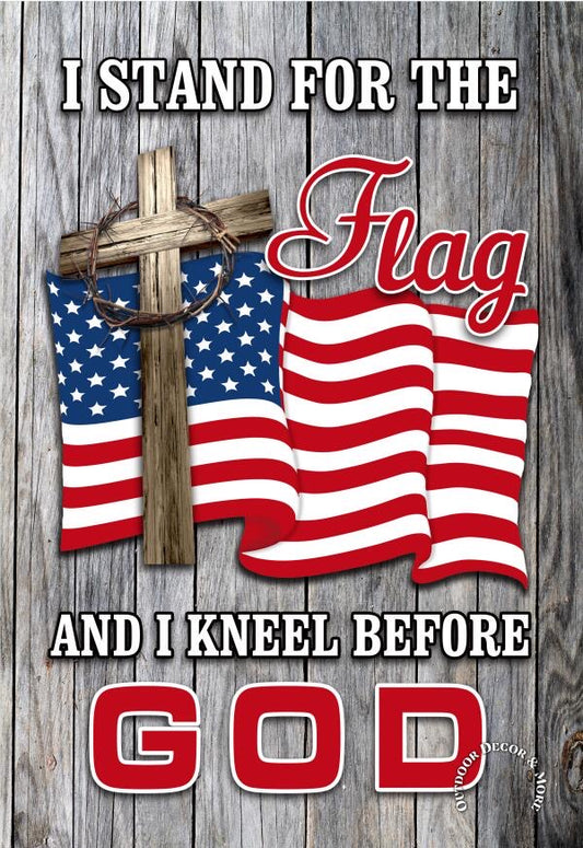 I Stand For The Flag and Kneel Before God