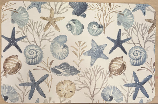 Starfish and Shells Placemat