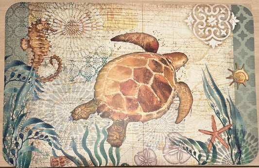 Seaturtle & Dolphin Placemat