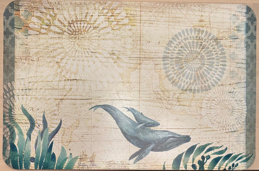 Seaturtle & Dolphin Placemat